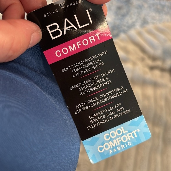 NWT Bali Women's Comfort Revolution Wireless Bra, Convertible T-Shirt - Picture 5 of 5